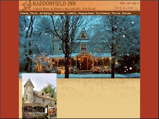 Web site www.haddonfieldinn.com, Haddonfield Inn